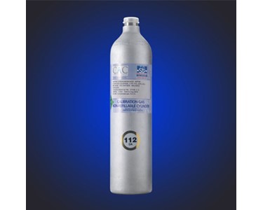 112DA - 112 Litre Calibration Gas Cylinder for Combustion Efficiency