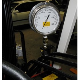 Forklift Weight Scale | Analogue Gauge