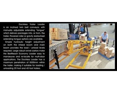 Dockless Loader Conveyors – LOOSE Carton Series