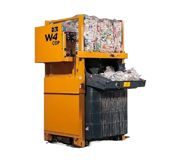 Cardboard & Plastic Baler