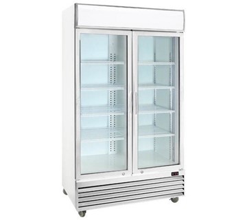 Commercial Glass Door Fridge & Freezer
