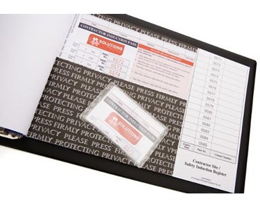 Contractor Induction Card & Register