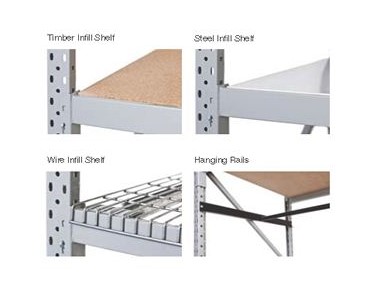 Mobile Shelving System - Eziglide Long Span Accessories