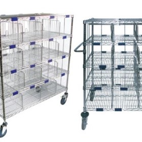 Linen Distribution Trolley