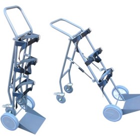 Oxygen Bottle Trolley with Outriggers