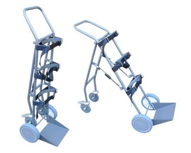 Oxygen Bottle Trolley with Outriggers