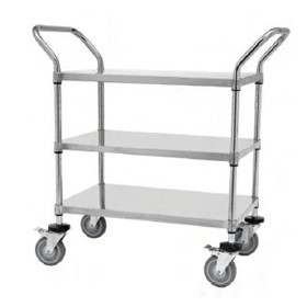 Solid Shelf Trolley | Rapini R2450