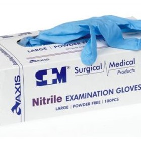 Nitrile Powder Free Examination Gloves | S+M