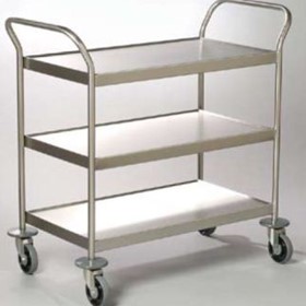 3 Shelf Clearing Trolley | CLEA 0150 