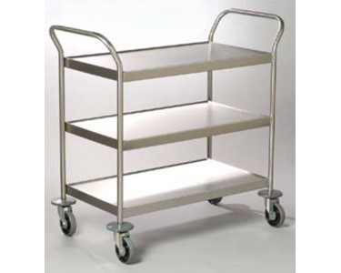 3 Shelf Clearing Trolley | CLEA 0150 