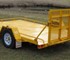 Single Axle Tilt Bed Plant Transport Trailer  | No. 17A 