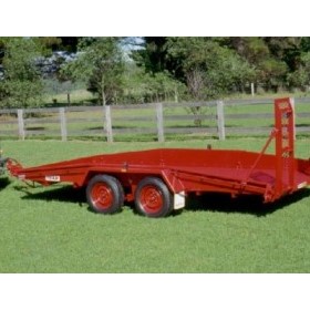 Tandem Axle Car or Plant Transport Trailer  | No. 8 