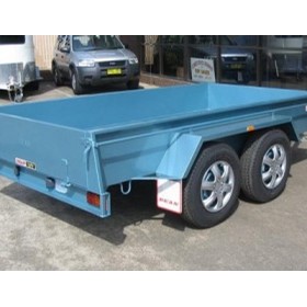 Tandem Axle Box Trailer | No. 10D 