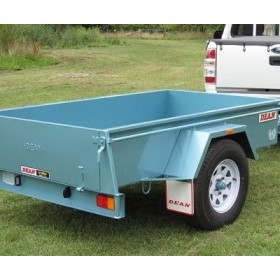 Single Axle Box Trailer | No. 12D 