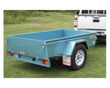 Single Axle Box Trailer | No. 12D 