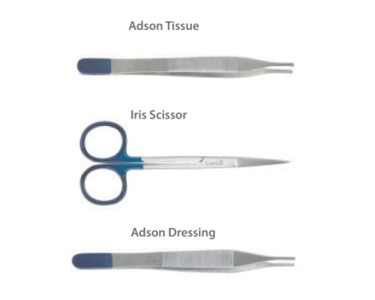 Sterile Instrument Pack for Wound Dressing
