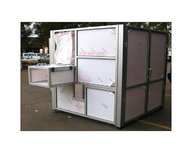Machine guards can be fitted with polycarbonate or mesh panels