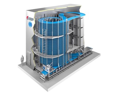 Spiral Cooling Tower | Cooling Bakery Combination