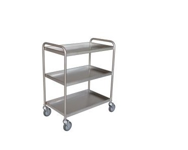 Tray Clearing Trolley - 3 Shelf | TCT 403SS
