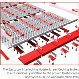 Interlocking Modular Screen Decking System | ElastoLok