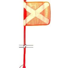 Whip & Flag with LED Beacon | FCLIX60024