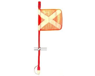 Whip & Flag with LED Beacon | FCLIX60024