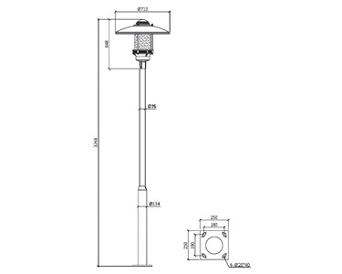 Street Light | DHB-1066 | Kasesware Lighting