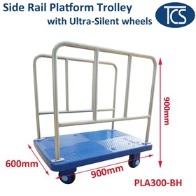 300kg Industrial Dual Side Handle Platform Trolley - PLA300-BH