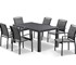 Royalle -  Outdoor Setting | Adele Table With Verde Chairs 7pc