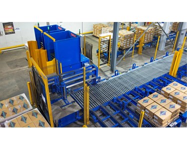 MHM Automation Robotic Palletising System