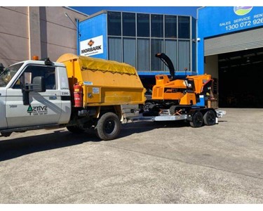 Woodchippers 55 hp | Först XR8 Diesel