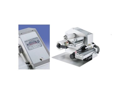 Semi Automatic Tabletop Labelling System