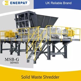 Commercial Aluminum Extrusion Two Shaft Shredder | MSB-G1200M