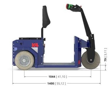 Zallys -  K4 Industrial electric tow tractor