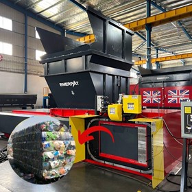 PET Bottle & Plastic Baler for High Volume Waste Recycling