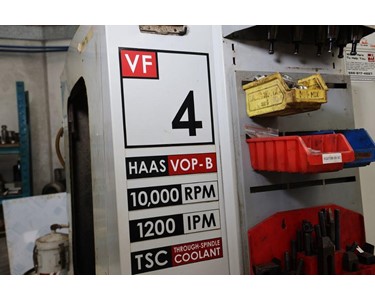 Haas - 2007 VF4B Vertical Machining Centre