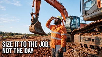 Large excavator prices in Australia: what you pay and why