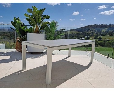 Jati Kebon - Dining Table 220 X 100cm | Danli Outdoor Ceramic 