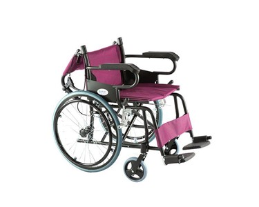 Manual Wheelchair | Lightweight Purple Transit Chair