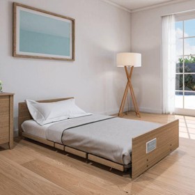 Floorline Bed | Aidacare FL250 – 110 mm low height for falls risk