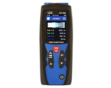CEM - CLT-1000 Cable Length Meter / Cable Tester