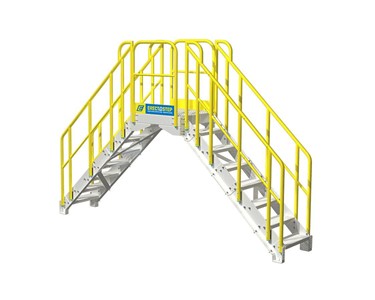 ErectaStep - Industrial 7-Step Crossover Staircase