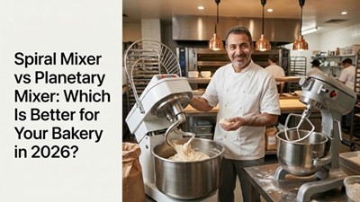 Spiral Mixer vs Planetary Mixer: Which Is Better for Your Bakery in 2026?