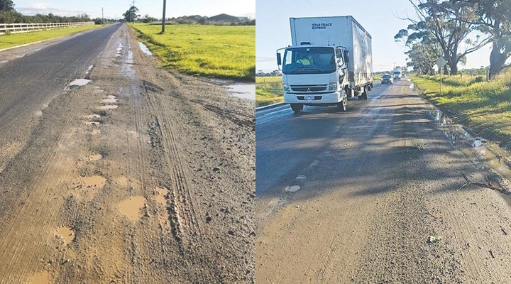PolyCom Stabilising Aid - Road Shoulder Job - Create Strong roads - less water ingress - Unsealed road Shoulder Job Australia - Earthco Projects