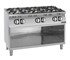 Giorik - Gas Boiling Tops on Open Base | 700 Series