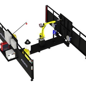 Industrial Robotic Welder | Dual Station