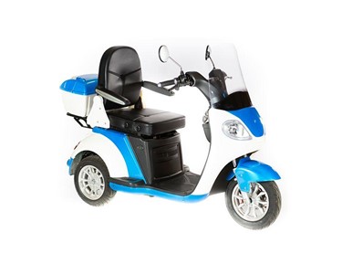 Electric Mobility Scooter Blue-White
