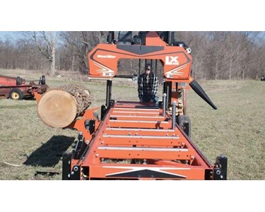 Wood-Mizer - Twin Rail Hydraulic Portable Sawmill Machine | LX450 