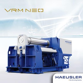 Roll Plate Bending Machine | Haeusler VRM 4-Roll