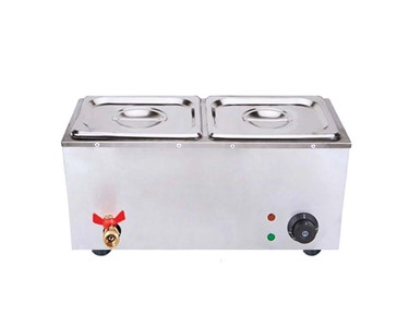 SOGA - Stainless Steel Electric Bain-Marie Food Warmer 2*4.5L